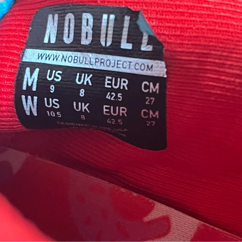 NOBULL ‘Cheat Meal’ Training Shoes‎ Athletic Sneakers Men’s Size 9 Shoes